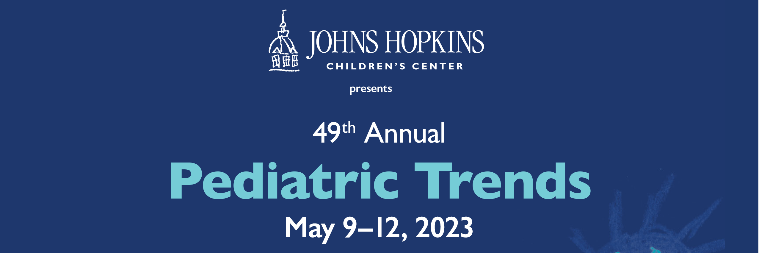 49th Annual Pediatric Trends Banner